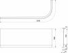Polysan ASTRA L panel čelní 33812