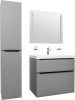 Mereo Mailo, koupelnová skříňka 81 cm, černé madlo, Multidecor, White Loft Pine CN591SBWLP1