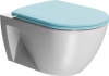 GSI PURA ECO závěsná WC mísa, Swirlflush, 36x55cm, bílá dual-mat 880709