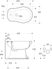 Kerasan RETRO bidet stojící 38, 5x60cm, bílá 102001