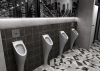 Kerasan AQUATECH urinál na postavení se zakrytým přívodem vody 21x92, 5x30 cm, včetně sifonu, bílá 373001