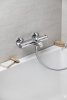 Aqualine ACTION nástěnná vanová termostatická baterie, chrom MB106