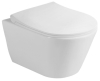 Sapho AVVA WC sedátko, SLIM, Soft Close, bílá 100787