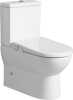 JALTA WC kombi s funkcí bidetu Clean Star,  Rimless, spodní/zadní odpad, bílá LB402-1