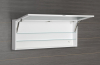 Sapho CLOE galerka s LED osvětlením 120x50x18cm, bílá CE120-0030