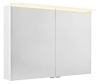 Sapho LINEX galerka s LED osvětlením, 100x70x15cm, bílá LX100-0030