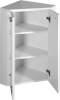Aqualine ZOJA/KERAMIA FRESH skříňka rohová 35x78x35cm, bílá 50321
