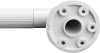 Aqualine WHITE LINE Pevnostní madlo plastové, 600mm MD360