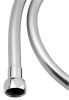 Sapho SOFTFLEX plastová sprchová hadice, 120cm, metalická stříbrná/chrom 1208-10