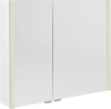 Sapho ALIX galerka s LED osvětlením 86x70x17, 5cm, bílá AX186-0030