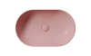 GSI PURA keramické umyvadlo na desku 60x37cm, blush mat 883424