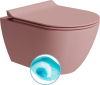 GSI PURA závěsná WC mísa, Swirlflush, 36x50cm, blush dual-mat 881624