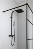 Gelco CURE BLACK prodloužený profil vzpěry 1400mm, černá mat CBSB140