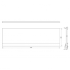 Polysan PLAIN NIKA panel 190x59cm 72561