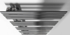 Sapho SILVANA otopné těleso 600x1500 mm, metalická stříbrná IR155