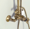 Sapho ANTEA sprchový sloup s termostatickou baterií, bronz SET046