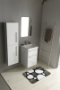 Sapho SEGA sušák ručníků na opření 550x1700x70mm, nerez mat SE102