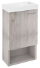 Sapho LATUS XI umyvadlová skříňka 30x53x16, 5cm, dub Mocca LT711-1212