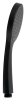 Sapho Ruční sprcha, průměr 102mm, ABS/černá mat SK736