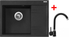 Granitový dřez Sinks RIM 650 L Granblack + Polo GR G2130