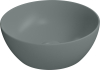 GSI PURA keramické umývátko na desku, průměr 32cm, agave mat 885404