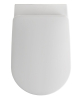 Kerasan NOLITA WC sedátko, SLIM, Soft Close, bílá 539101