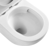 Mereo WC závěsné kapotované, Smart Flush RIMLESS, 490x370x360, keramické, vč. sedátka CSS126 VSD82T2