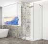 Gelco TRINITY CHROME čtvercový sprchový kout 1000x1000mm, čiré sklo, levé GT5610-10CL-CH