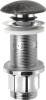 Sapho BLOK umyvadlová výpust 5/4“, click-clack, zátka matný tmavý kámen 2401-911