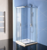 Polysan EASY čtvercová sprchová zástěna 900x900mm, sklo Brick EL5138