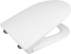 Mereo WC kombi, vyvýšené, vario odpad, kapotované, Smart Flush RIMLESS, keramické vč. sedátka VSD92T1