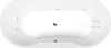 Polysan IO HYDRO hydromasážní vana, 180x85x49cm, bílá 16611H