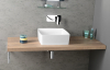 Sapho AVICE deska pod umyvadlo 120x50cm, tl.5cm, dub Rover AV124