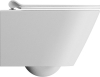 GSI KUBE X závěsná WC mísa, Swirlflush, 36x50cm, bílá dual-mat 941609