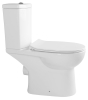 Sapho KAIRO CLEANWASH WC kombi s bidet. sprškou, zadní odpad, bílá PC106