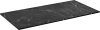 Sapho SKARA deska Rockstone 91, 2x12x46cm, 0598 black attica CG026-0598