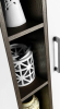 Sapho ESPACE otevřená policová skříňka 20x172x32cm, dub stříbrný ESC100-1111