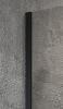 Gelco VARIO BLACK jednodílná sprchová zástěna k instalaci ke stěně, čiré sklo, 800 mm GX1280GX1014