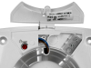 Cata X-MART 10T koupelnový ventilátor axiální s časovačem, 15W, potrubí 100mm, bílá 01011000