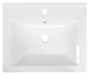 Aqualine ZUNO 55 keramické umyvadlo nábytkové 55x45cm, bílá 9055