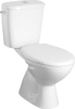 Aqualine MIGUEL WC kombi, dvojtlačítko 3/6l, spodní odpad, bílá LC2258