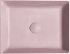 Sapho FORMIGO betonové umyvadlo na desku, 47, 5x36, 5cm, růžová mat FG121