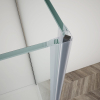 Gelco TRINITY CHROME obdélníkový sprchový kout 1100x1000mm, rohový vstup, matné sklo GT2210-11M-CH