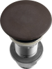 Sapho Umyvadlová výpust 5/4“, click-clack, betonová zátka, 10-80mm, tmavě hnědá mat FG915
