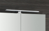 Sapho RIWA galerka s LED osvětlením, 81x70x17cm, dub alabama RIW080-0022