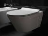 GSI WC sedátko, SLIM, Soft Close, Quick Release, bílá/chrom MS86CSN11