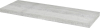 Sapho AVICE deska pod umyvadlo 120x39cm, tl.5cm, dub starobílý AV1125