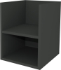 Mereo Aira, koupelnová skříňka 40 cm, spodní, Multidecor, Šedý antracit CN795SSEAN