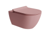 GSI PURA závěsná WC mísa, Swirlflush, 36x55cm, blush dual-mat 881524