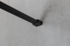 Gelco VARIO BLACK jednodílná sprchová zástěna do prostoru, kouřové sklo, 1100 mm GX1311GX2214